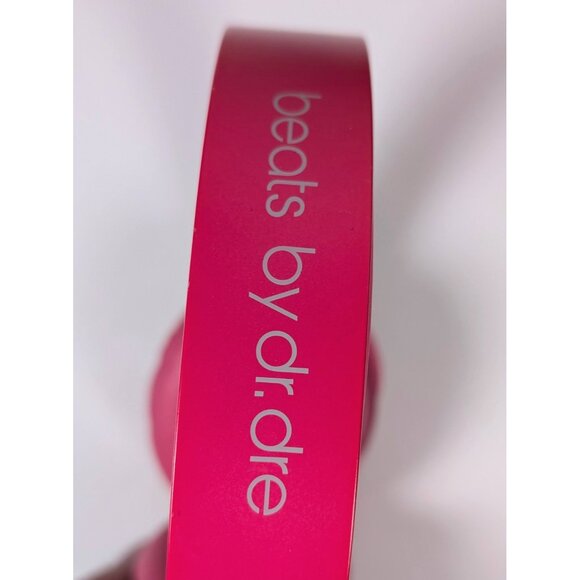 Beats by Dr. Dre Solo HD Wired On-Ear Headphones Hot Pink with Case Corded - Picture 3 of 7